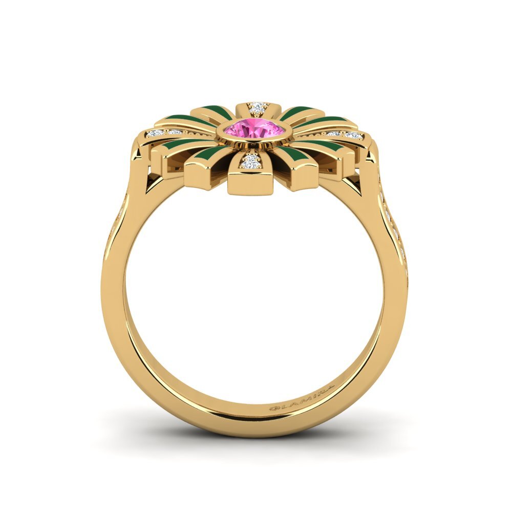 Pink Topaz Ring Legiste