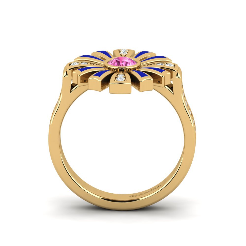 Pink Topaz Ring Legiste
