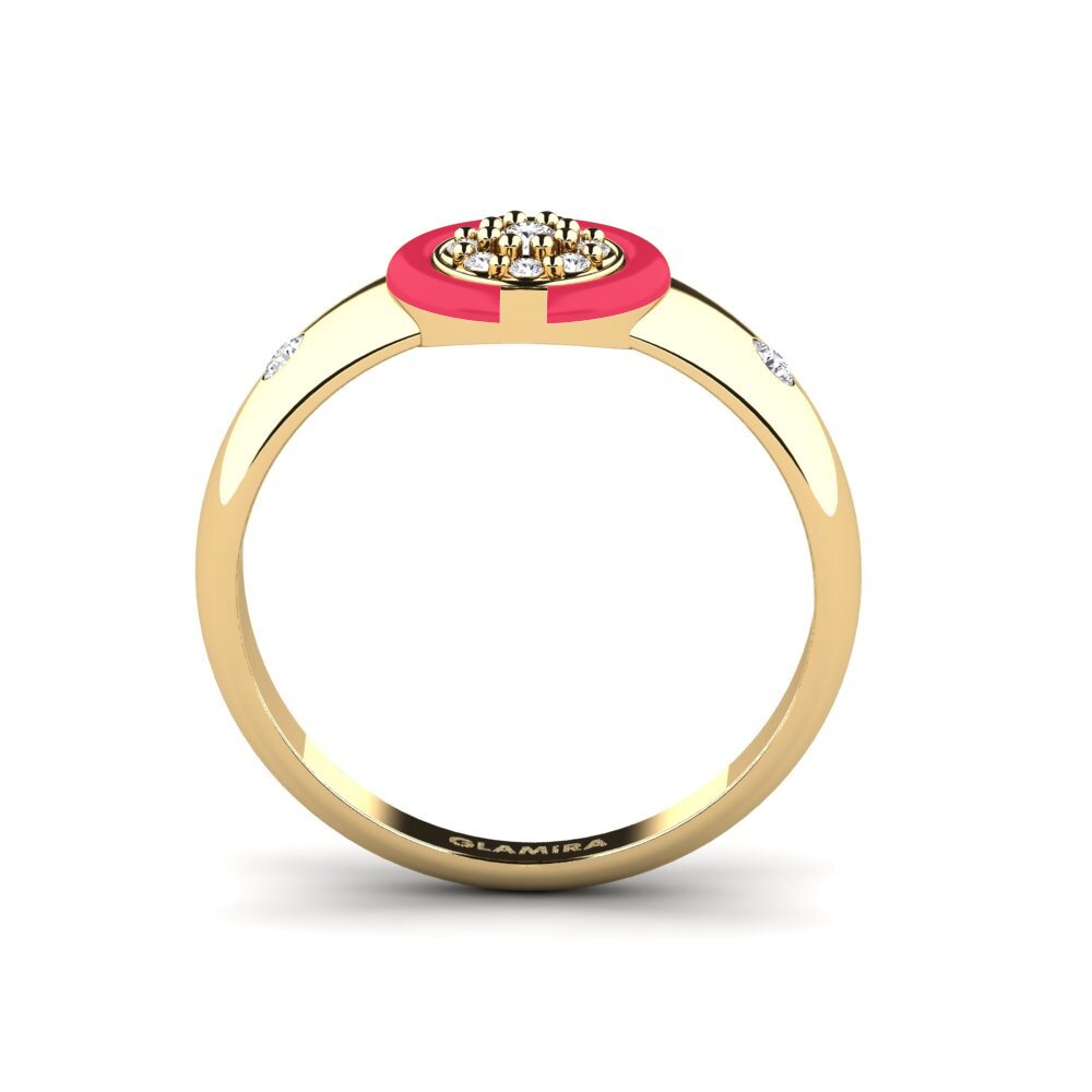 Weißer Saphir Ring Leipsic