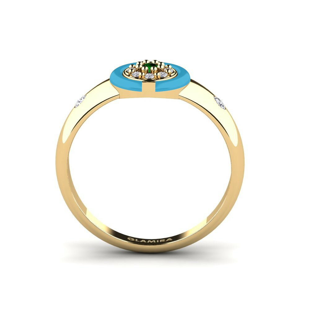 Zircone Vert Bague Leipsic
