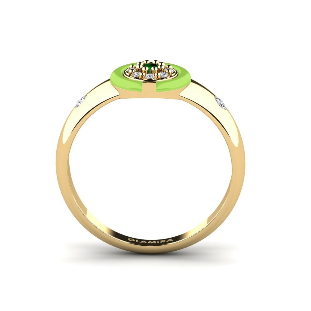 Zircone Vert Bague Leipsic