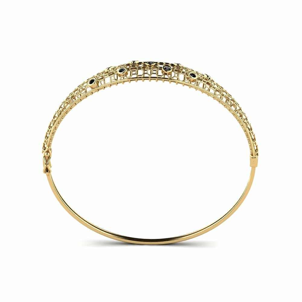 Black Sapphire Women's Bangle Leisha