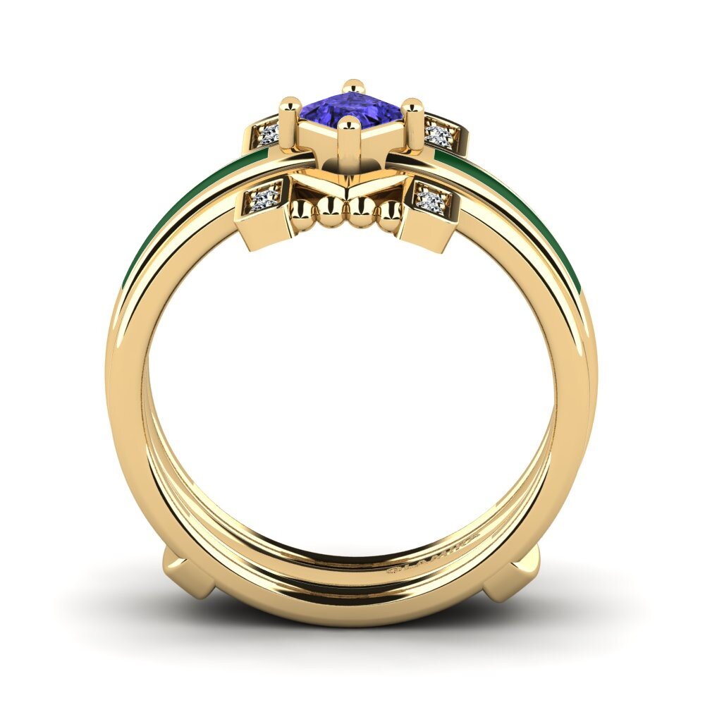 Tanzanite Ring Lemealda SET