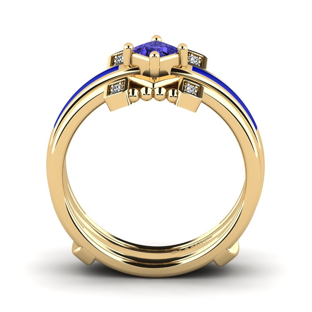 Tanzanite Ring Lemealda SET