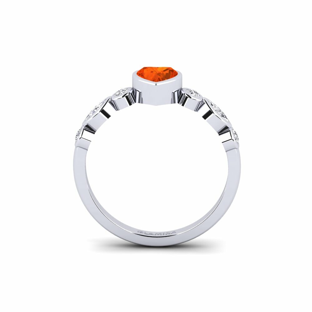 Opale de Feu Bague Lemoule