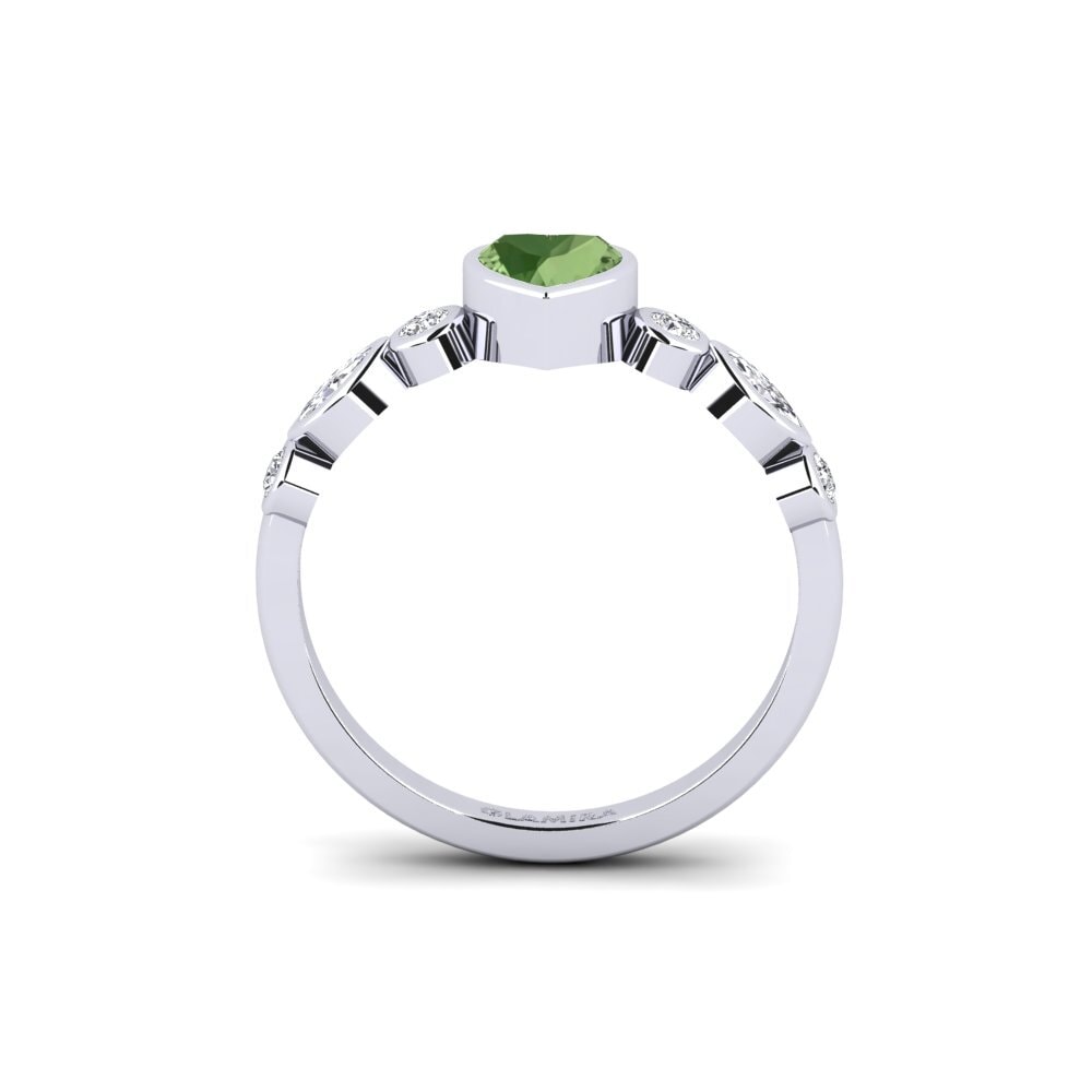 Green Sapphire Ring Lemoule