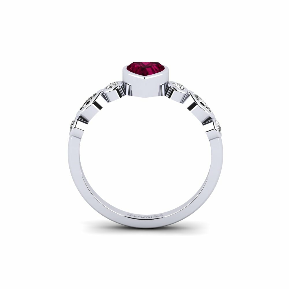 Rhodolite Garnet Ring Lemoule