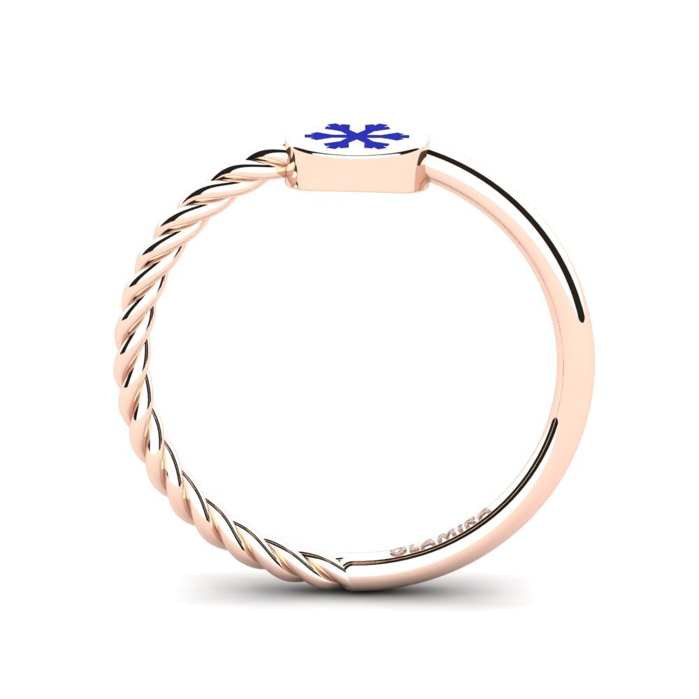 14ct Rose Gold Ring Liasa