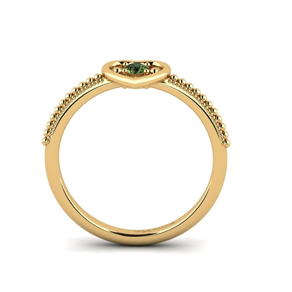 Grüner Saphir Ring Libewar