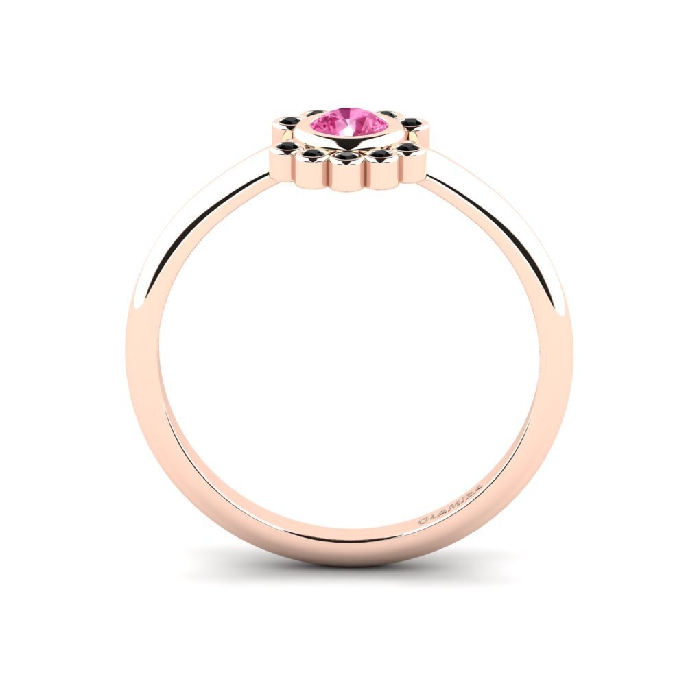 Pink Sapphire Engagement Ring Liliar