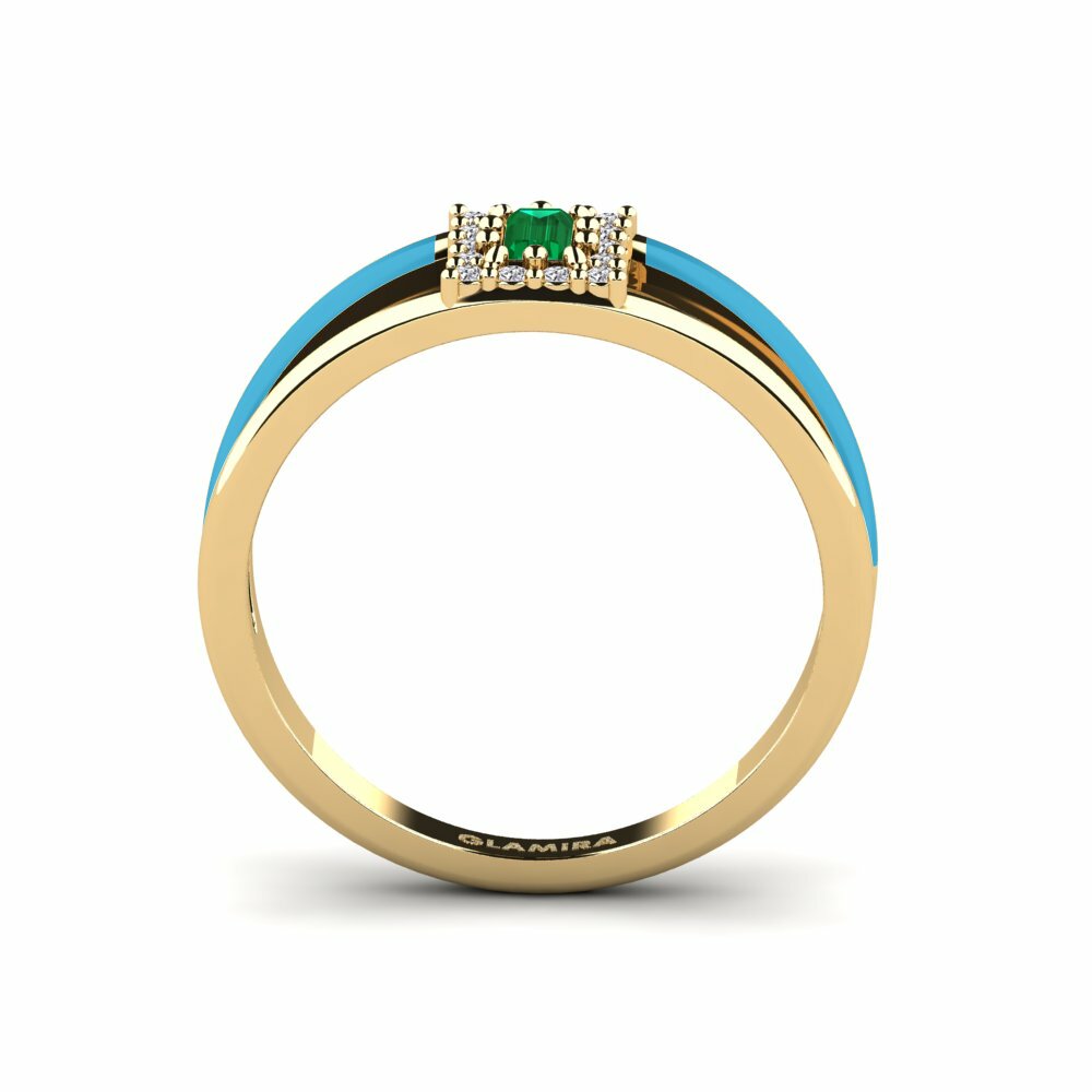 Zircone Vert Bague Linksma