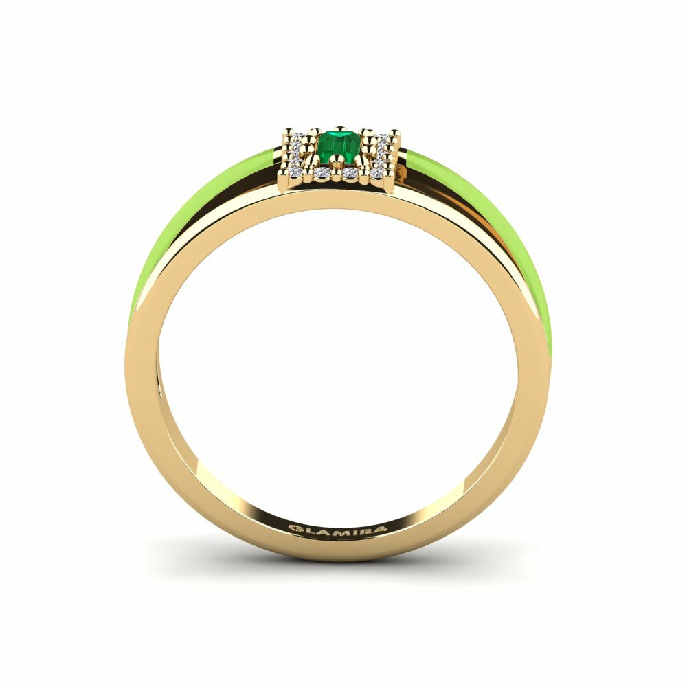 Zircone Vert Bague Linksma