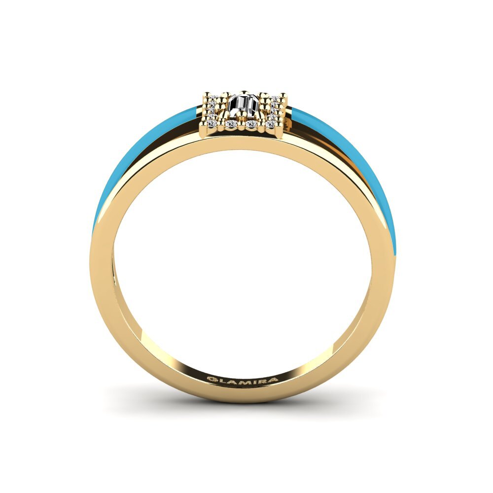 Moissanit Ring Linksma