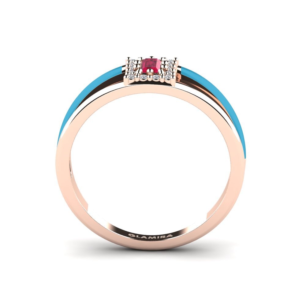 Rotgold 375 Ring Linksma
