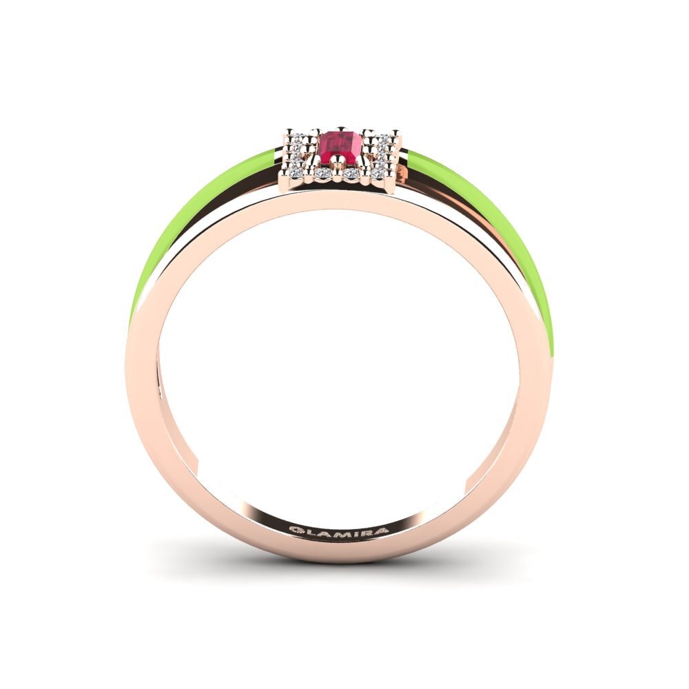 Rotgold 585 Ring Linksma