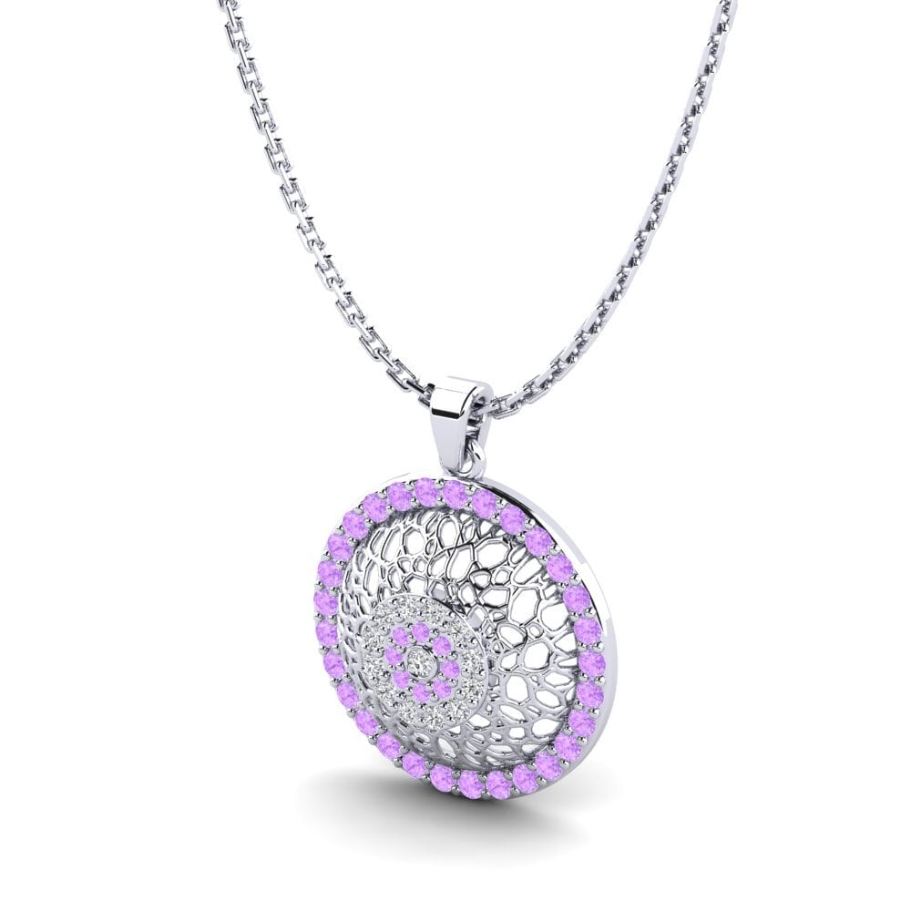 Amethyst Women's Pendant Lizbeth