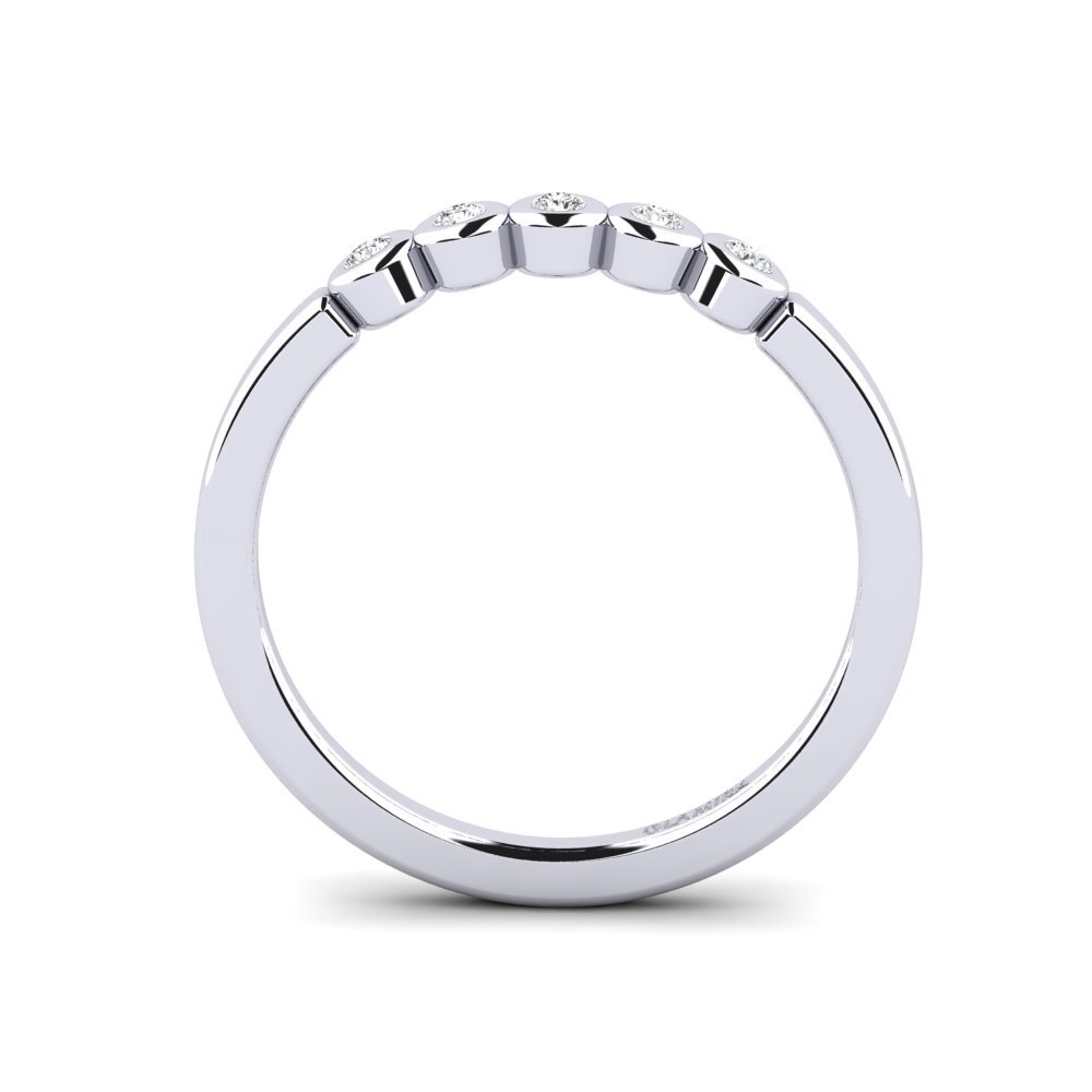 White sapphire Ring Lizzette