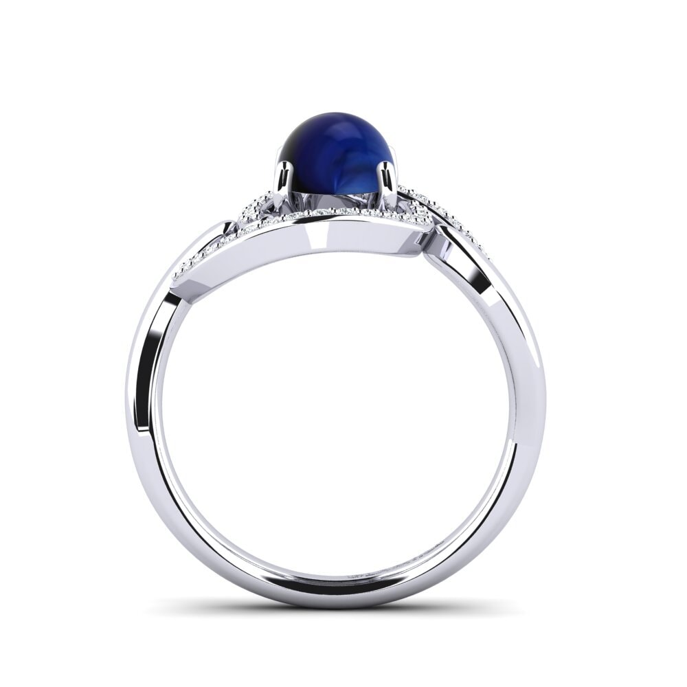 Zafiro Cabujón Anillo Lolage
