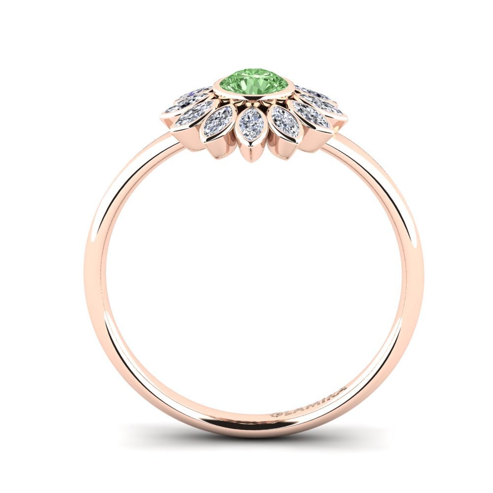 Grüner Diamant Ring Louvre