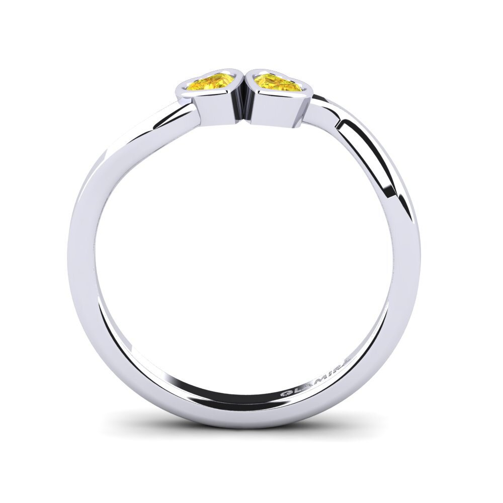 Yellow Sapphire Stackable Ring Lovset