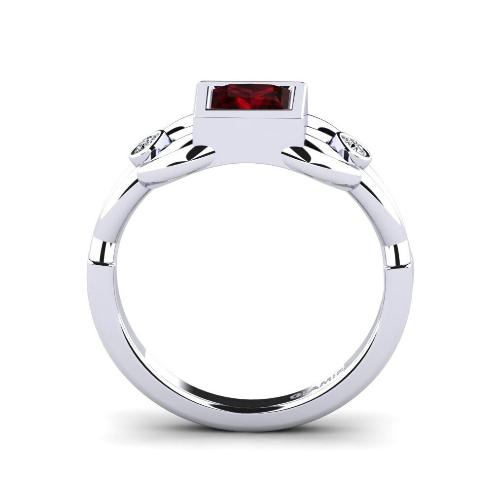 Princess Garnet Women's Ring Lramel