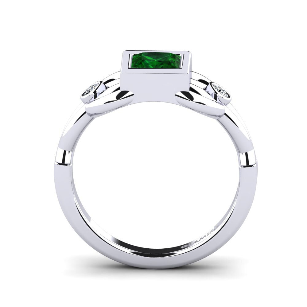 Tsavorite Women's Ring Lramel