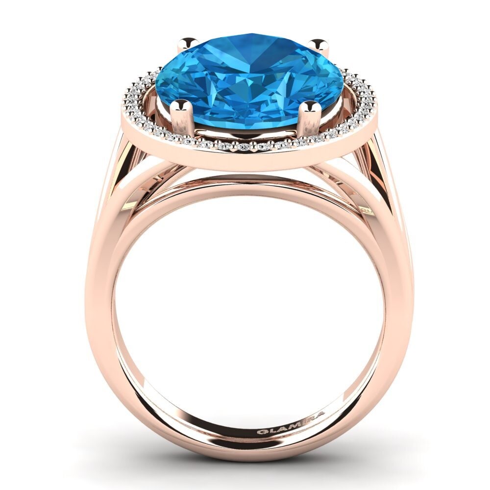 Blue Topaz Ring Lucile