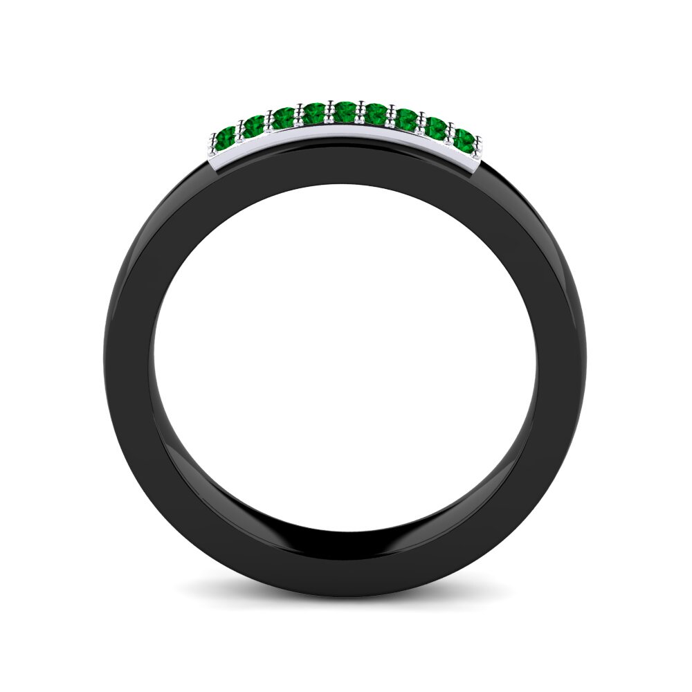 Zircônia Verde Anel Luetta
