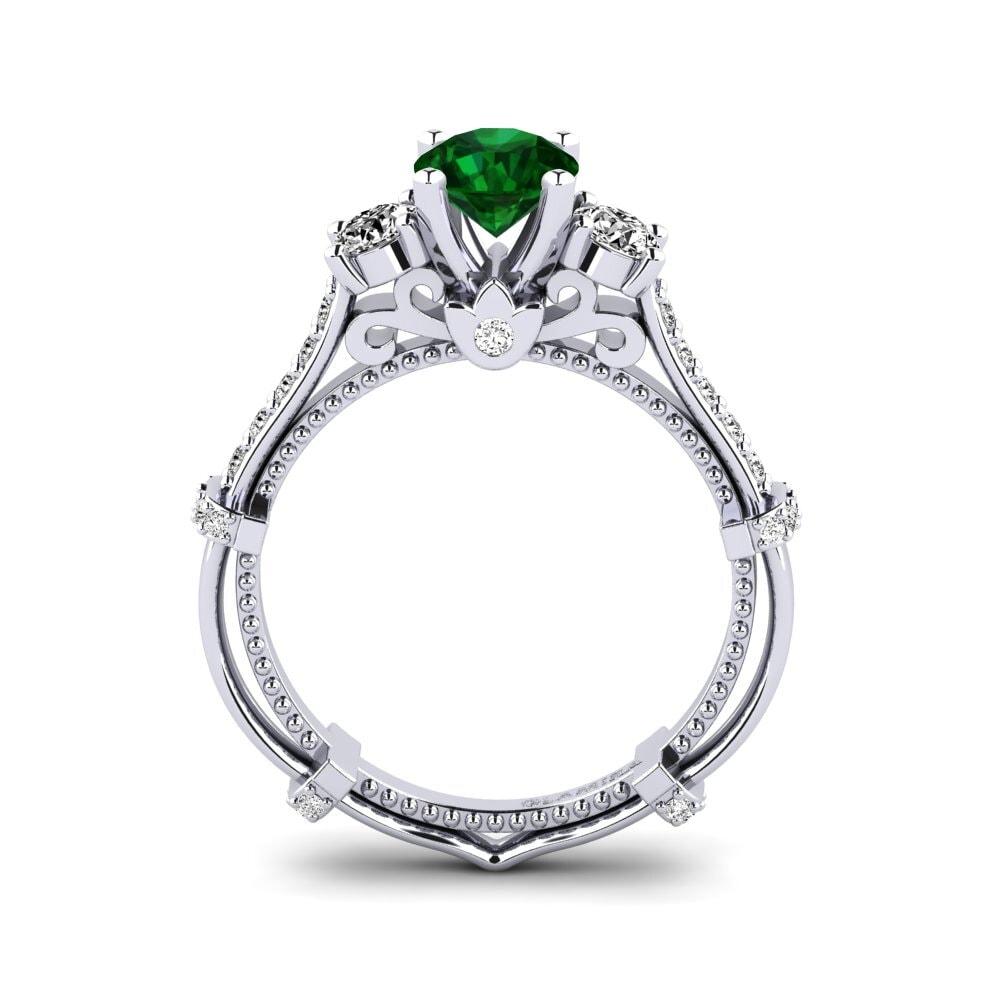 Tsavorita Anillo de compromiso Luisetta