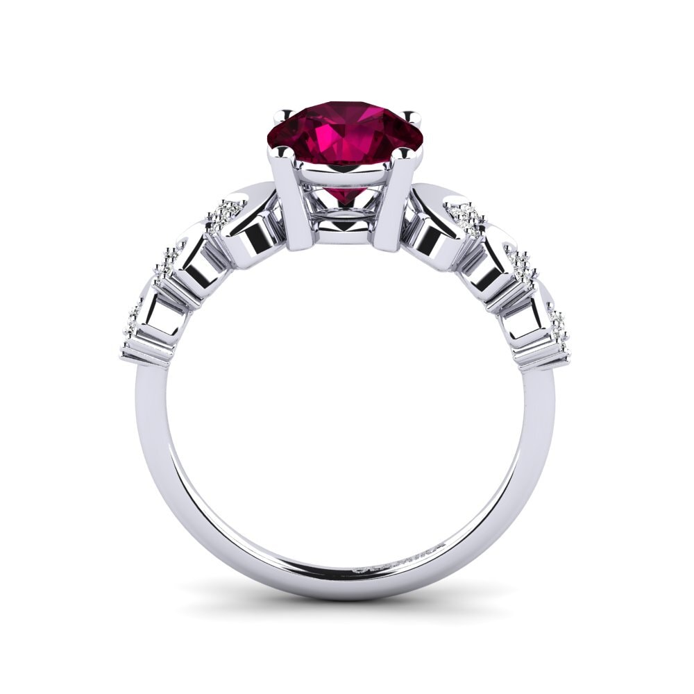 Rhodolite Garnet Women's Ring Lupe