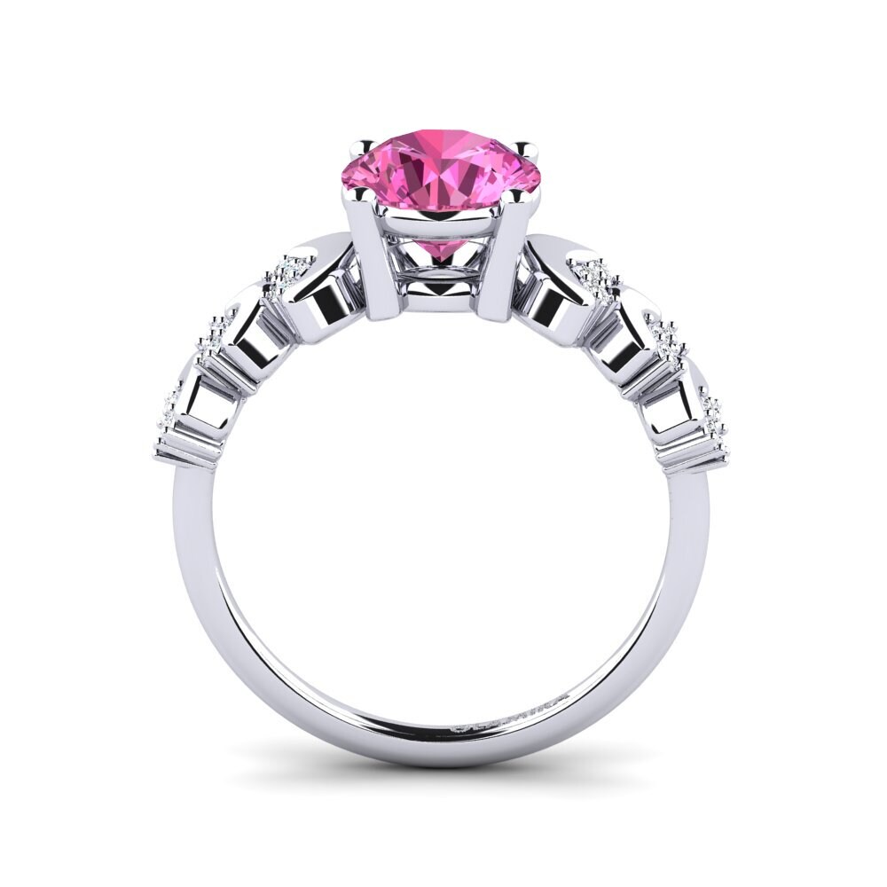 Pink Topaz Women's Ring Lupe