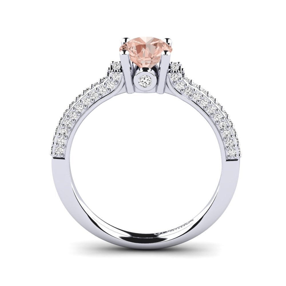 Morganita Anillo de compromiso Lurette