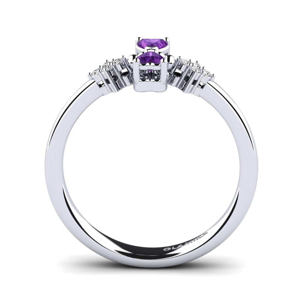Amatista Anillo Lych