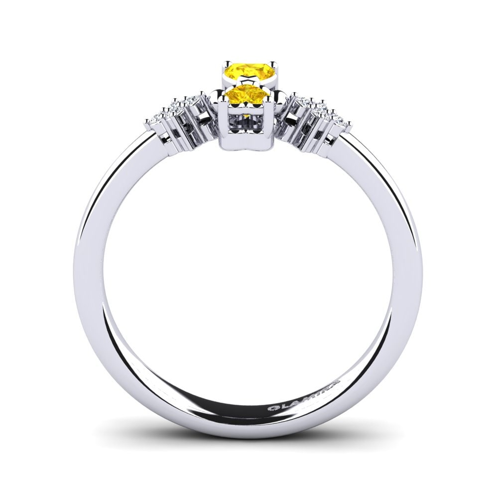 Yellow Sapphire Ring Lych