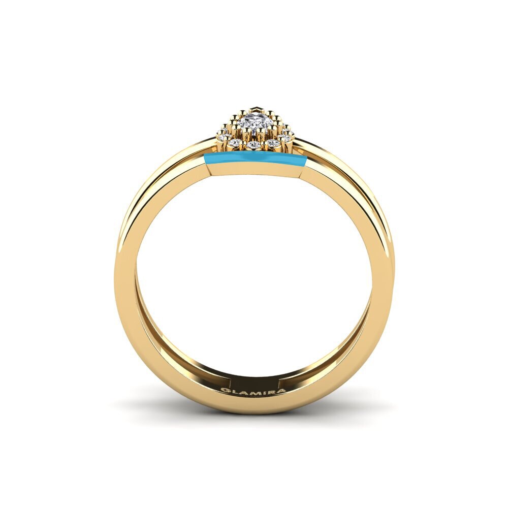 Moissanit Ring Lyme