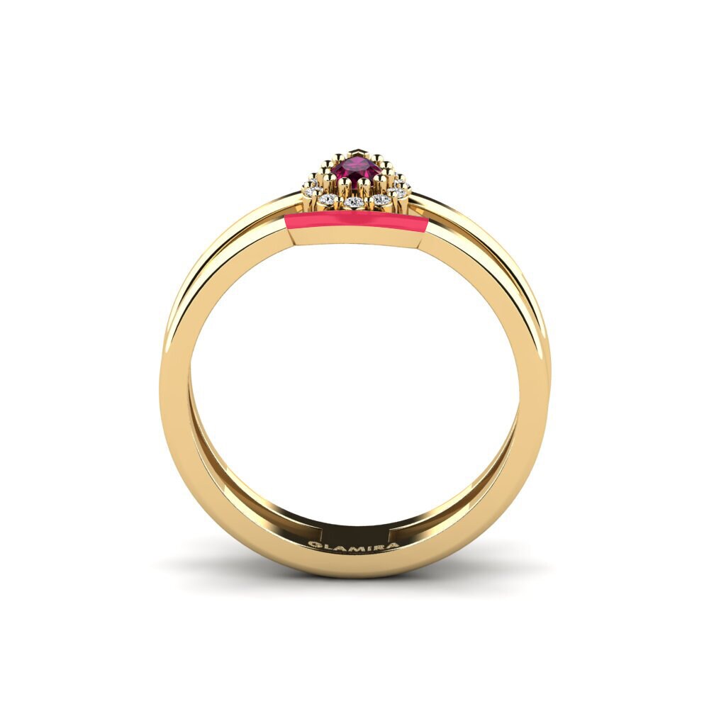 Rhodolit-Granat Ring Lyme