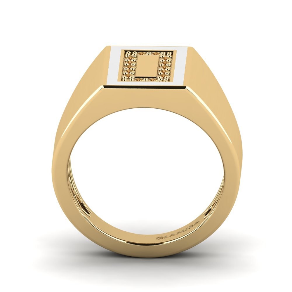 Brown Diamond Pinky Ring Lyogi