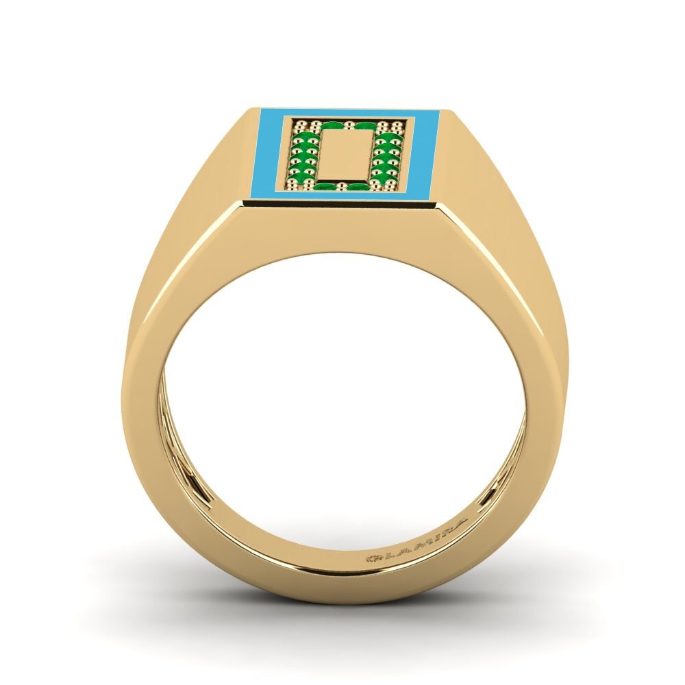 Emerald Pinky Ring Lyogi
