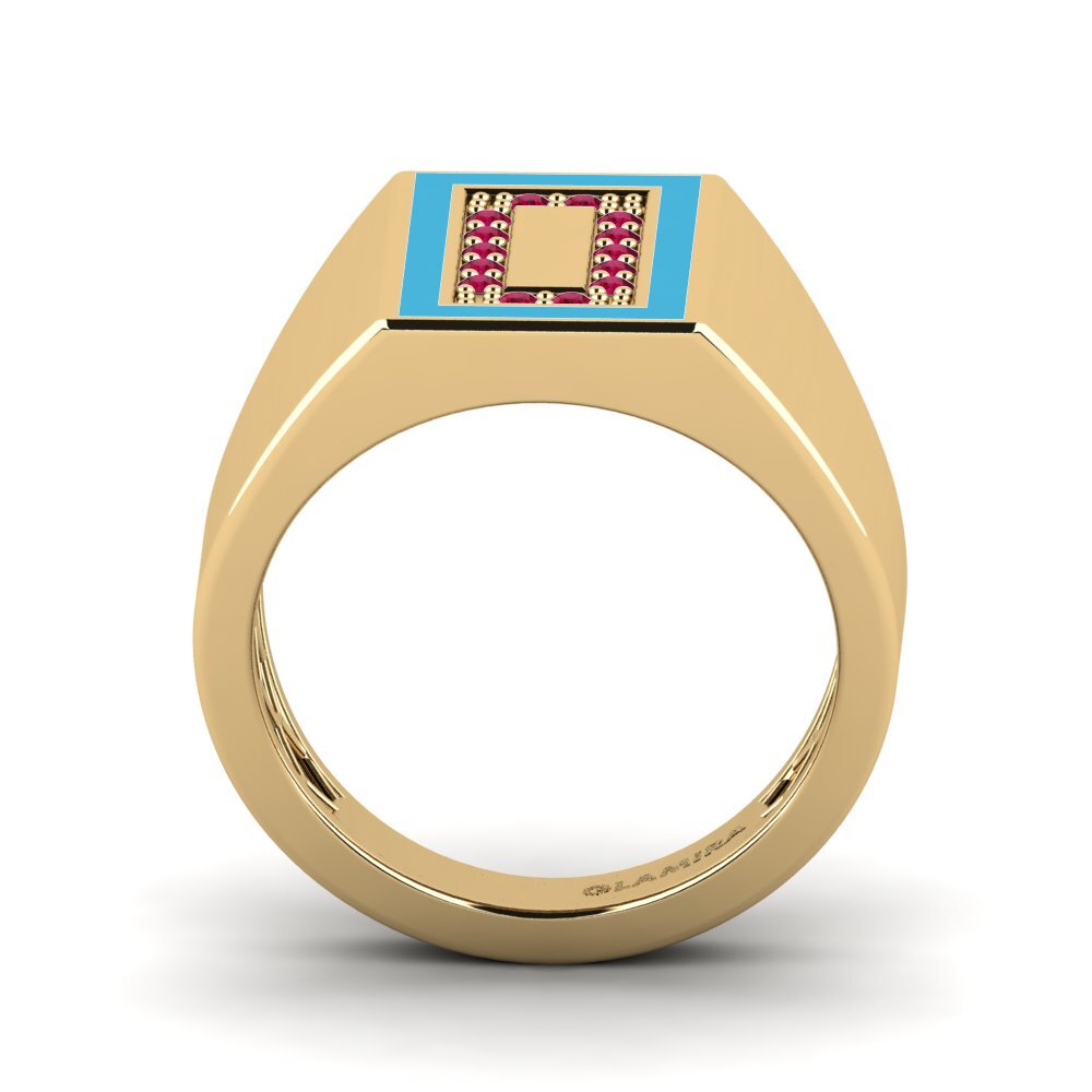 Ruby Pinky Ring Lyogi