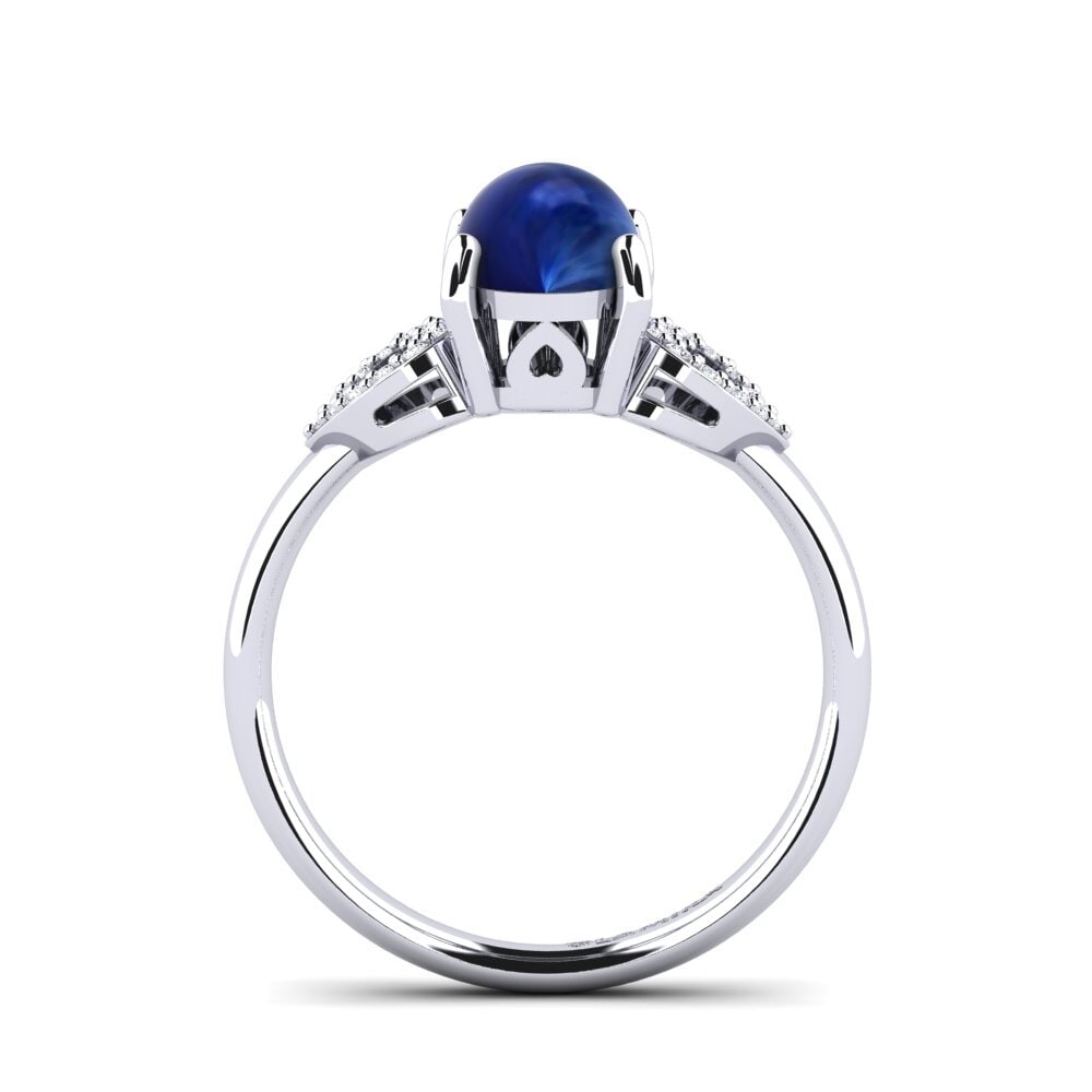 Zafiro Cabujón Anillo Maddalen