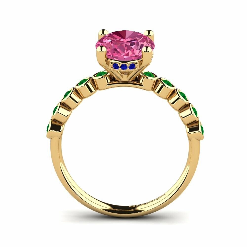 Pink Tourmaline Engagement Ring Madizen