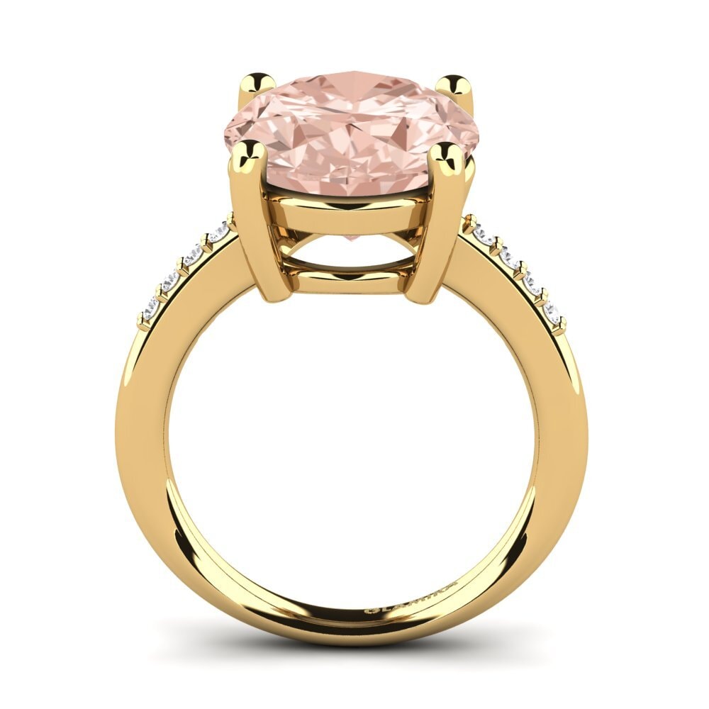 14k Oro Amarillo Anillo Maharlika