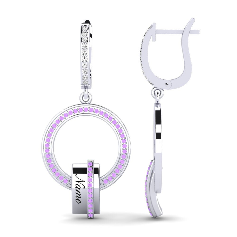 Amethyst Women's Earring Mahsa