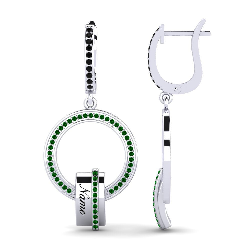 Green Zirconia Women's Earring Mahsa