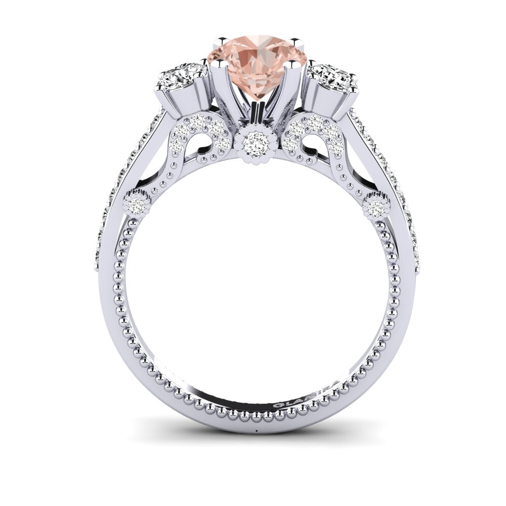 Morganita Anillo de compromiso Maitan