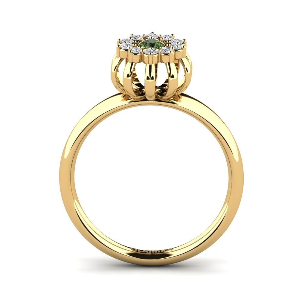 Green Sapphire Ring Mandisa