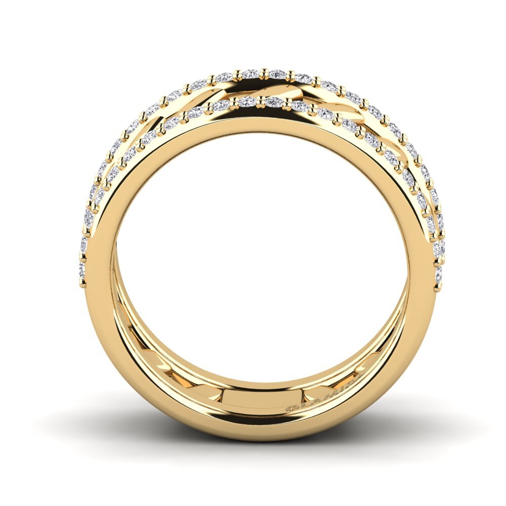 Diamante Anillo meñique Mangay