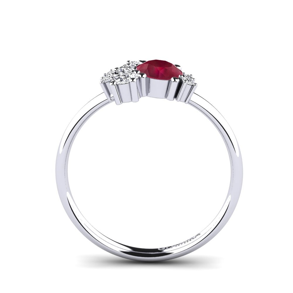 Ruby Engagement Ring Manish