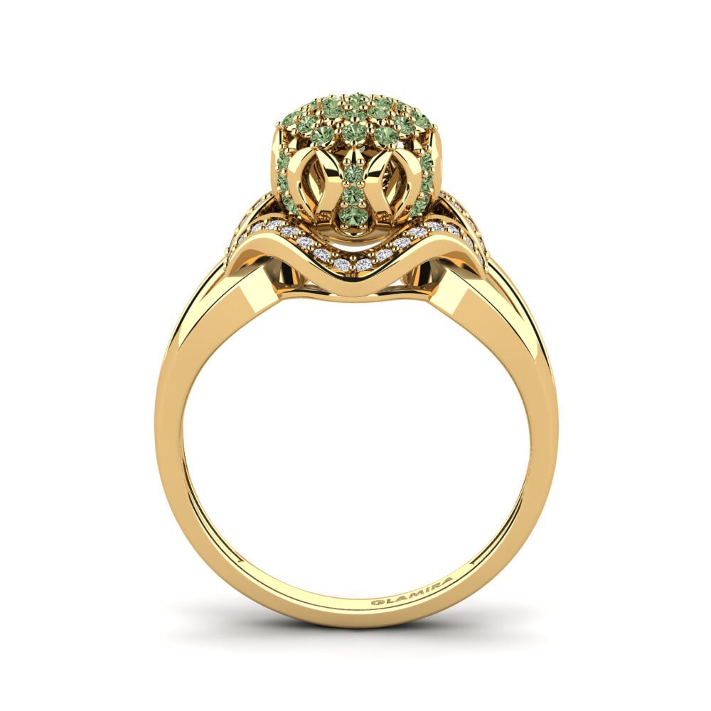 Grüner Diamant Ring Manoela