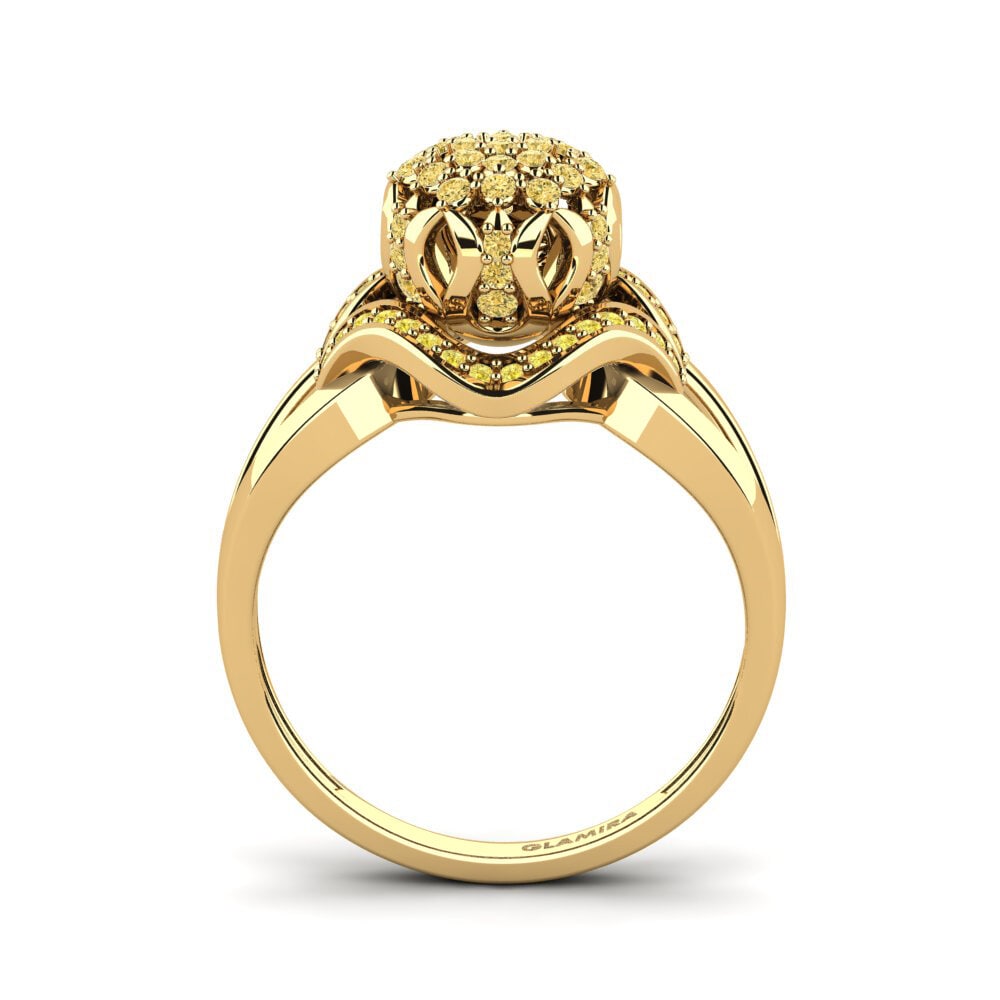 Diamant Jaune Bague Manoela